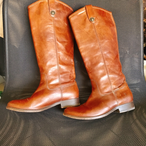 Frye Shoes - Frye 7.5 leather melissa boots